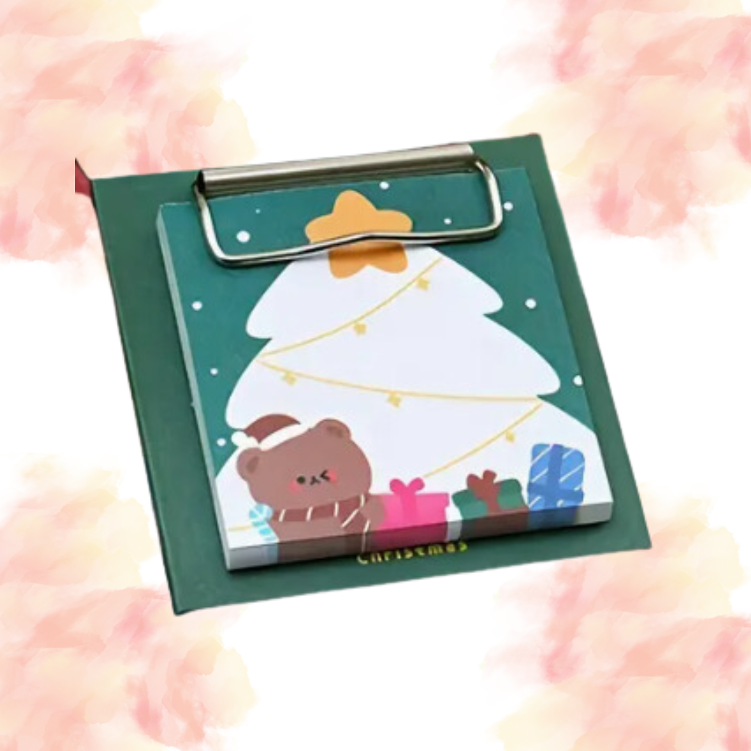 Memo pad with Clip board