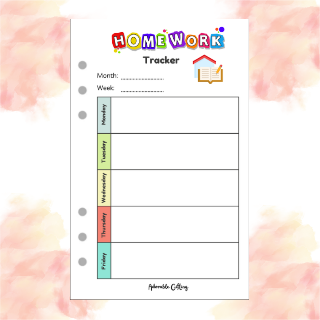 Journal Homework Tracker