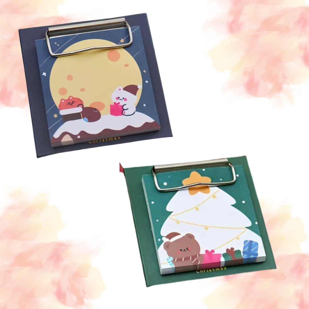 Memo pad with Clip board