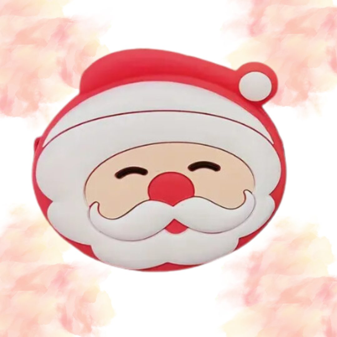 Santa Coin Pouch - Christmas Theme