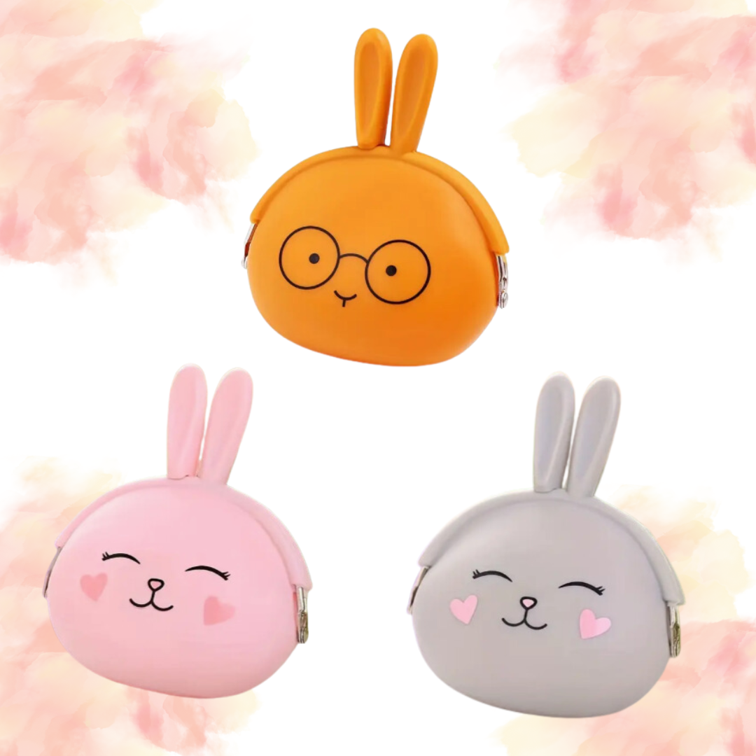 Bunny Coin Pouch - Silicone