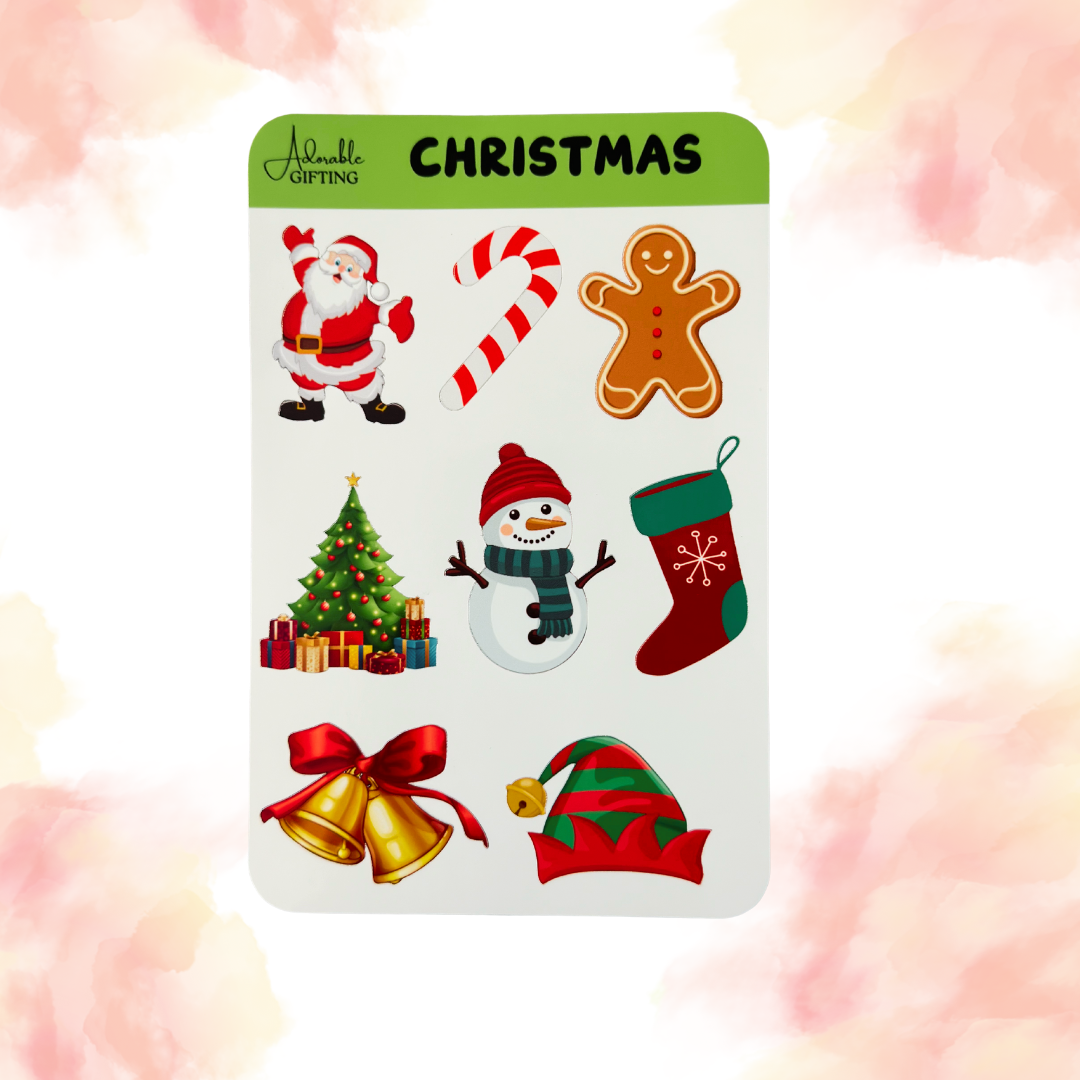 Sticker Sheet - Christmas