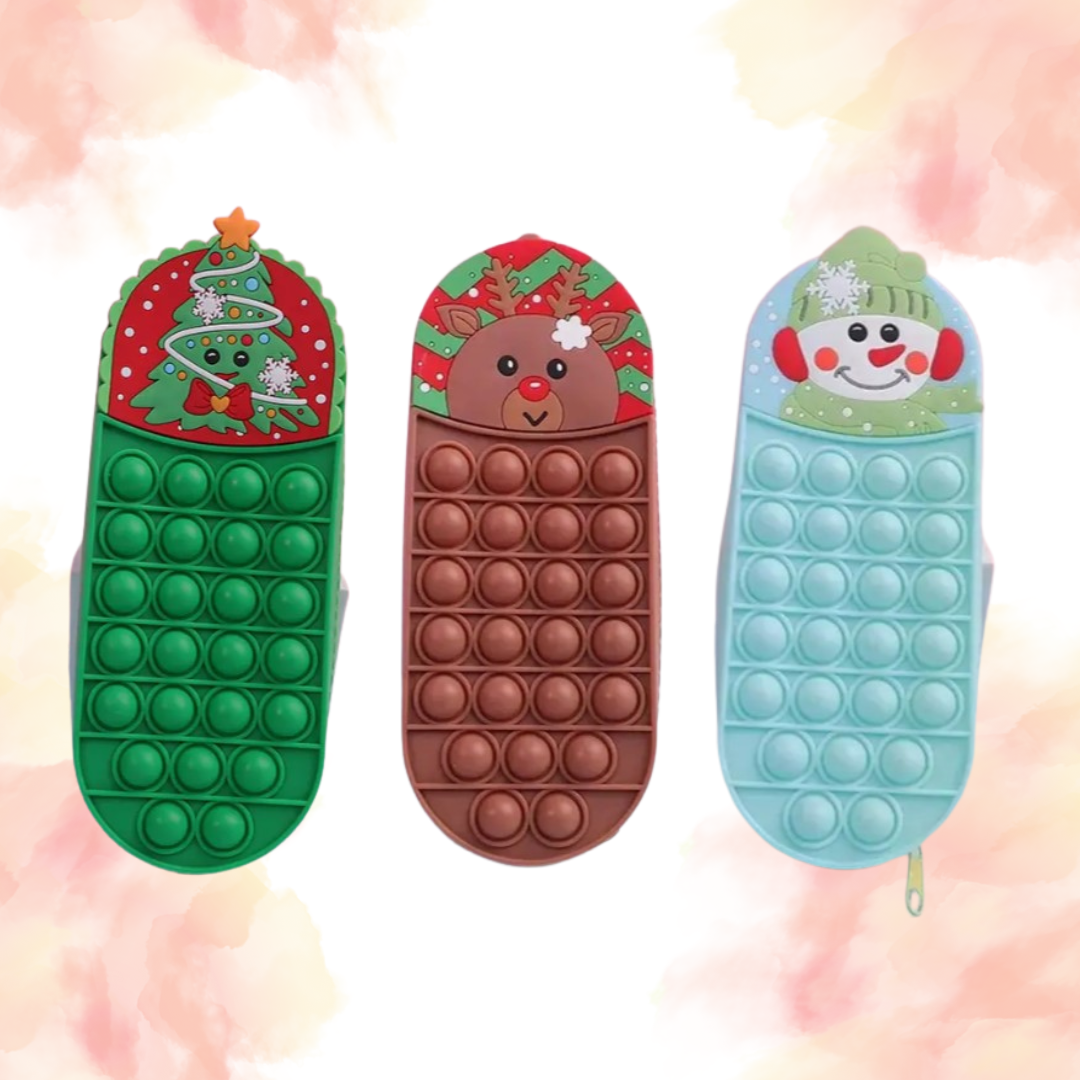 Christmas Pop Fidget Pouch