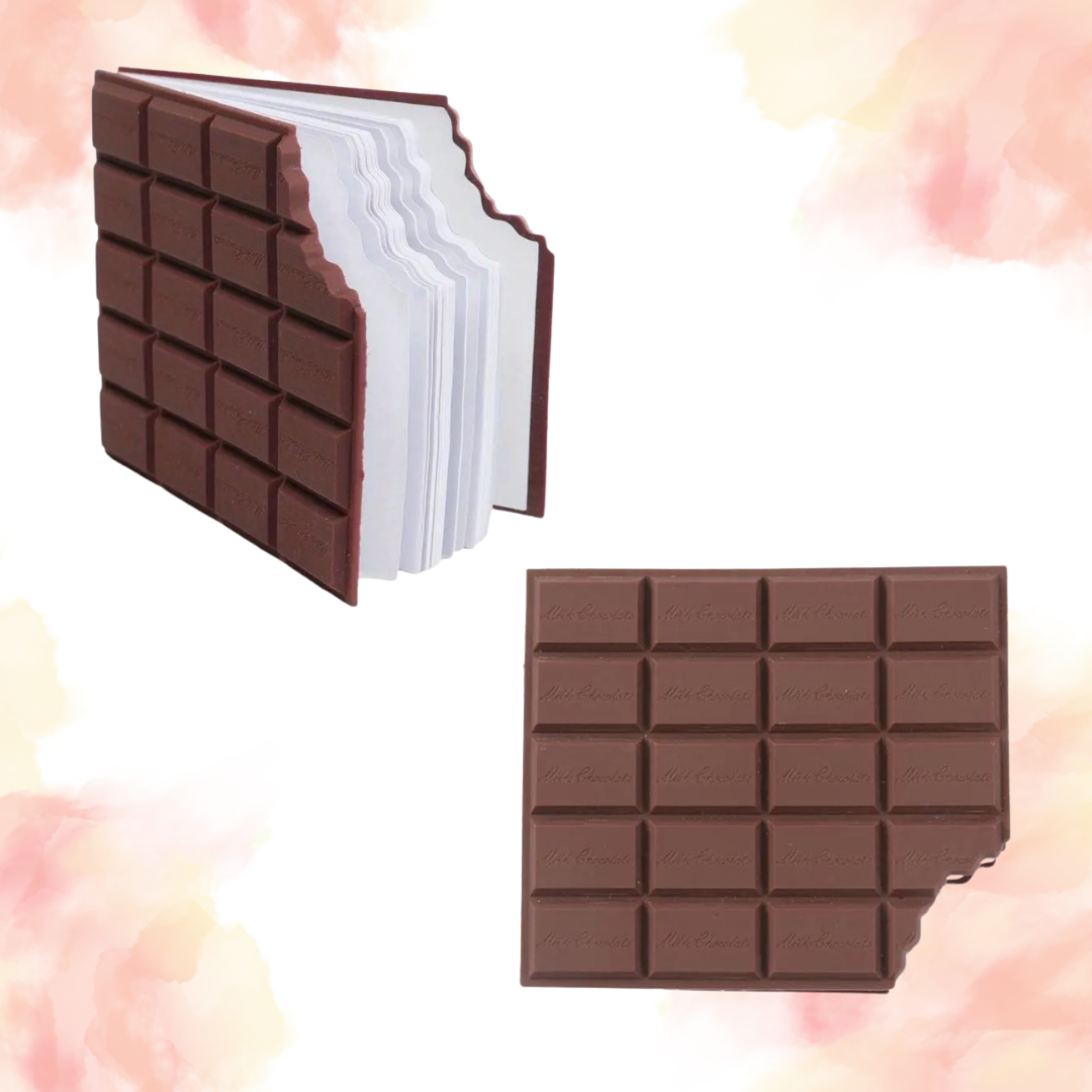 Chocolate Notepad Notepad - Chocolate Theme – Adorable Gifting